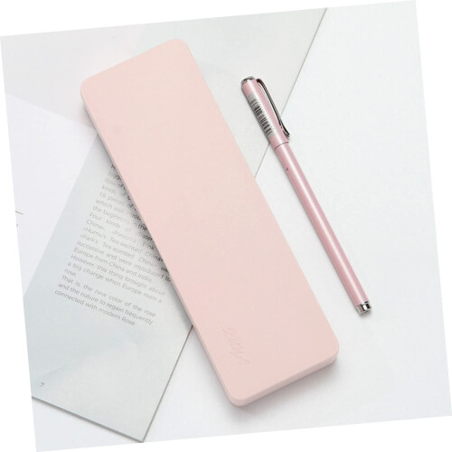 4pcs Durable Plastic Pencil Case Large Capacity Pen Storage Box Desk Organizer for School 1