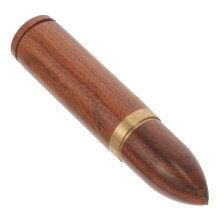 Wooden Needle Case Set of 3 Compact Solid Wood Sewing Needle Holder for Crafting and Travel