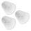 3Pcs E14 Small Light Shades, 14x13x9cm, Bright Surface, Clip-On 14