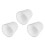 3Pcs E14 Small Light Shades, 14x13x9cm, Bright Surface, Clip-On 15