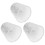 3Pcs E14 Small Light Shades, 14x13x9cm, Bright Surface, Clip-On 16
