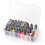 Embroidery Thread Organizer 4 Pack Clear 42 Slot Sewing Thread Storage Box Spool Holder 5