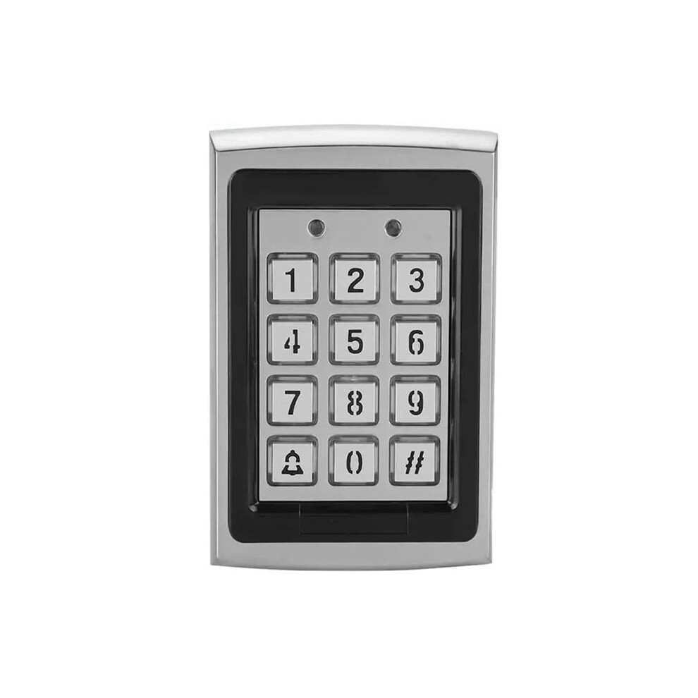 Metal Keypad Reader Led Backlight Rfid For Access Control System Proximity Card Standalone User Door Lock Entry 6034181830631