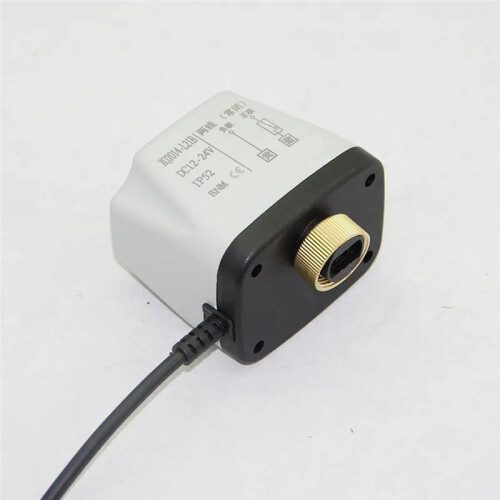 Brass Normally Closed Quick-Open Motorized  Valve 2-Wire Brass Electric D32 1