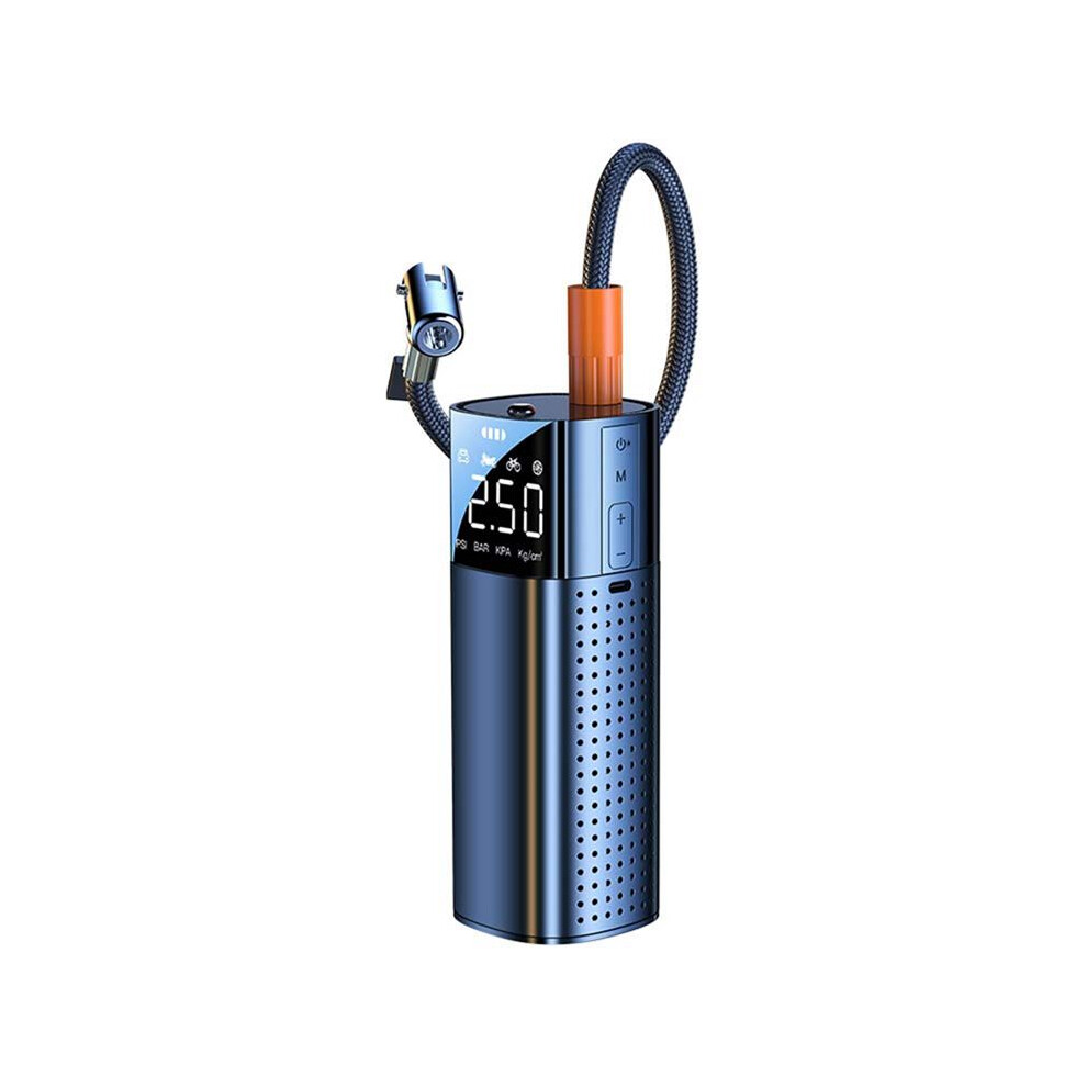 1 Set Wireless Intelligent Car Inflation Pump Small Portable Car Tire Inflation Charging Lighting 6033158060347