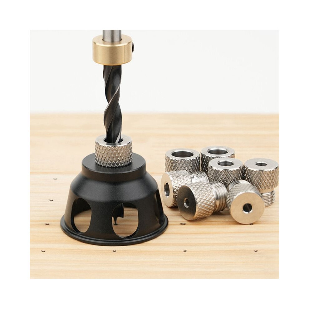 Woodworking Vertical Drill Guide Fixtures Pocket Hole Jig Positioner Carpentry Hole Puncher Tools Straight Locator 4711119982113