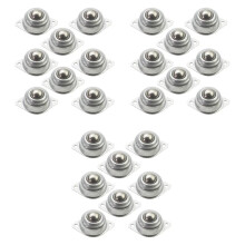 36 Pieces CY-15A Transfers Universal Rotation Conveyor Wheel Caster Roller 5/8 Inch Bearings