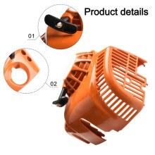 1 Pz. Avviamento A Strappo con Riavvolgimento per -Bg86 Bg86c Bg56 Bg56c Sh86 Sh56 Motore di Ricambio per Tosaerba