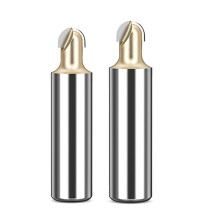 2PCS 1/2x1/4inch 1/2x1/2inch Nose Router Bit Round Milling Cutter for Wood CNC Radius Core Box Bit Tools