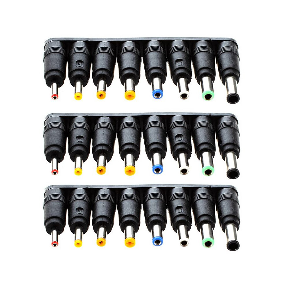 Photos - Cable (video, audio, USB) 3 Set 8 Jack Power Plug Converter Universal