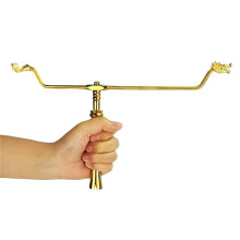 Copper Dowsing Rods Divining Rod,Solid Copper and Brass Dragon Seeking Tools for Detect Gold, Water Witching