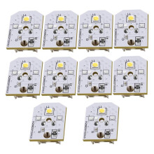 WR55X11132 WR55X25754 Refrigerator Light,Refrigerator Led Light Assembly Replacement Wr55x30602 Wr55x26486 10 PCS