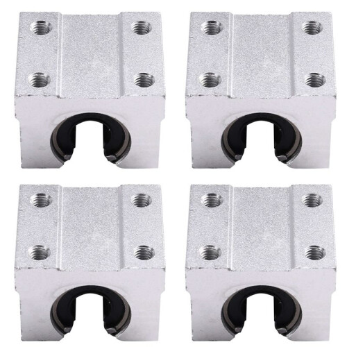 4pcs SBR10UU Carriage Block Bearings for SBR10 Linear Support Rail CNC Router