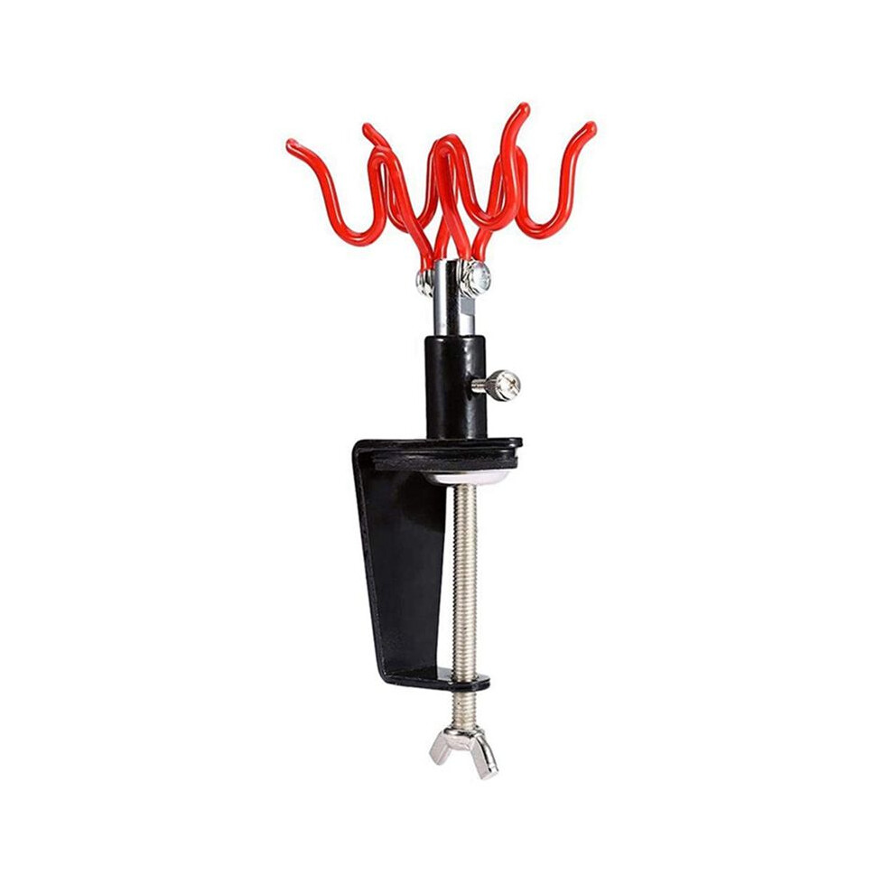 Storage Stand Clip- Holds 2 Airbrush Hobby Airbrush Parts Desktop Table Mount Airbrush Tools Accessories 4711724381615