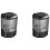 2X Automatic Soap Dispenser, Touchless Infrared Motion Sensor, 700Ml Wall Mount Hand Free for Bathroom Kitchen Hotel 1