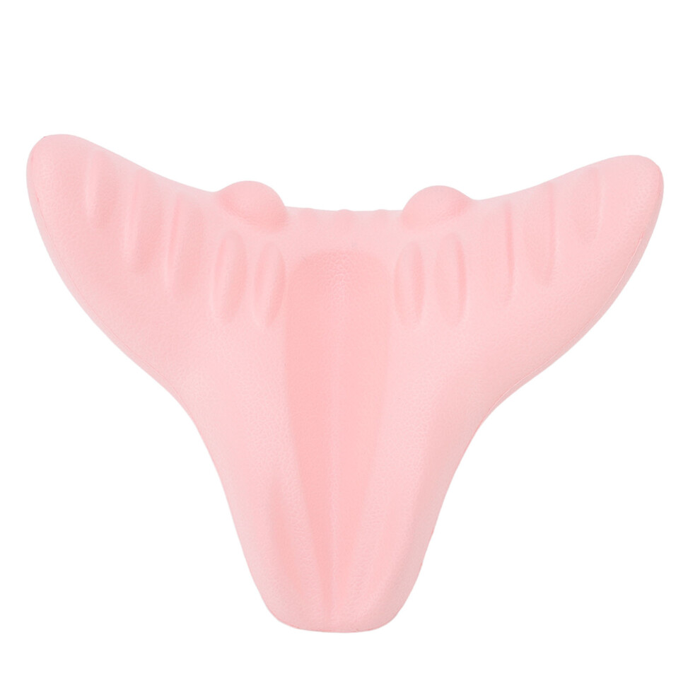 Pink Gravity Neck Stretcher Traction Pillow For Cervical Massage
