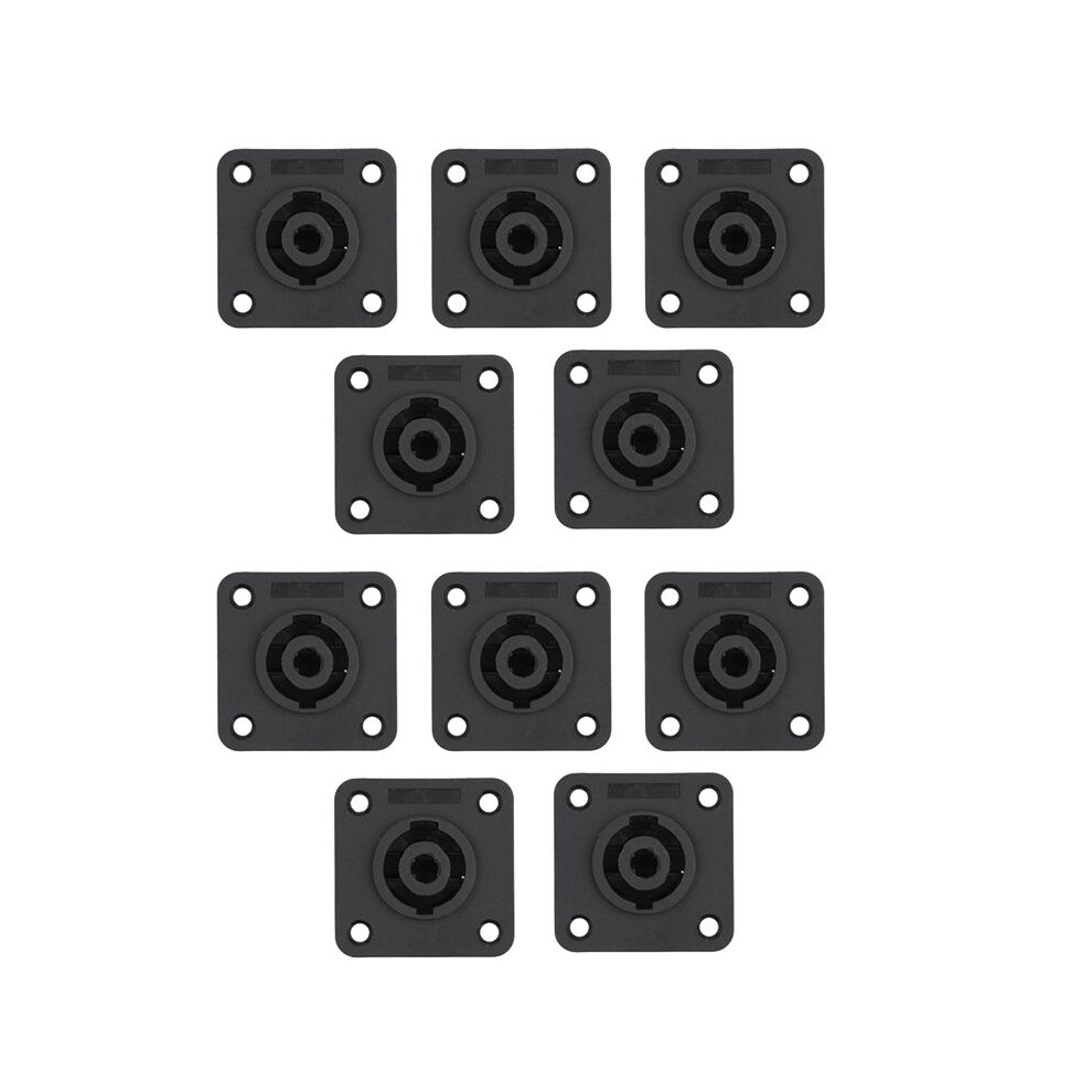 Photos - Other for Computer 10PCS 4Pin Connector Female Jack Socket NL4 Power Jack Audio Connector Loudspeaker Amplifier Converter with Lock
