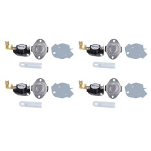 4X Dryer Kit 3387134 High-Limit Thermostat 3392519 Dryer Thermal Fuse for and Clothes Dryers