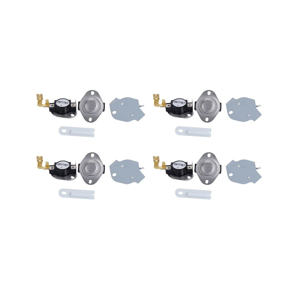 4X Dryer Kit 3387134 High-Limit Thermostat 3392519 Dryer Thermal Fuse For And Clothes Dryers 4711524333463