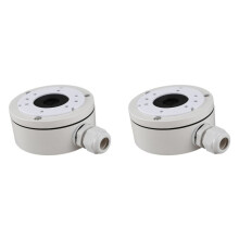 2X Bracket -1280ZJ-XS for -2CD2042WD-I IP Camera Wall Mount Bracket for Security Cameras Junction Box