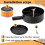 2 Pcs Air Compressor-Silencer with 6 Pcs Air Compressor Intake Filter Elements, Sound Muffler Accessories 5