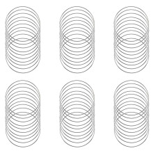 60 Pack 4 Inch Silver Dream Catcher Metal Rings Floral Hoops Wreath Macrame Creations Ring for Crafts DIY