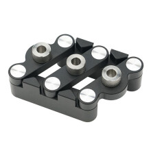 Woodworking Punch Locator Round Wood Tenon Self-Adaptive Centering Punching Furniture Puzzle DIY Wood Pin Vertical Hole