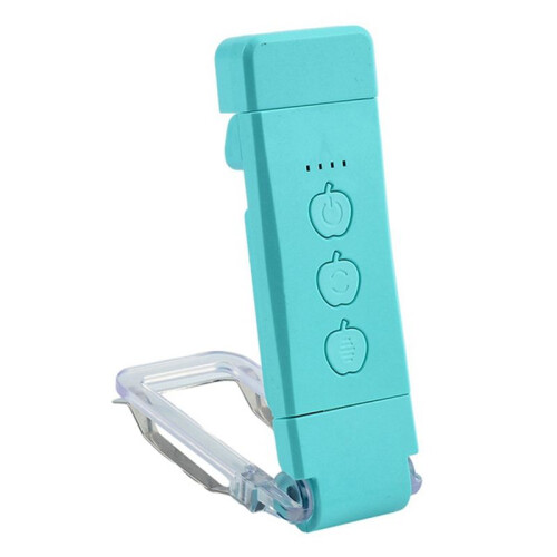 Light Reading Clip Book Light Rechargeable Clip Bookmark Book Light LED Reading Light Portable Bedside Table Lamp,C