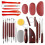 Clay Sculpting Tools,23Pcs Pottery Tools Kit, Polymer Clay Tools,Pottery Ribs, Air Dry Clay Tools for Sculpting 1
