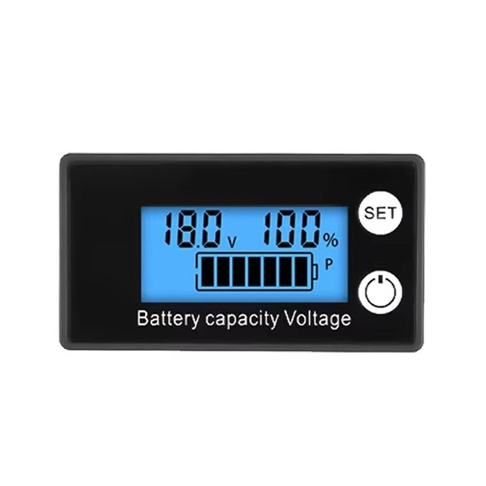 Battery Voltmeter 8-100V Capacity Indicator Power Meter Lithium Lifepo4 Lead-Acid Cell 12V 24V 48V Lcd Screen A 6034181810268