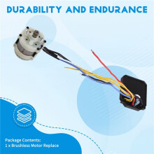 Brushless Motor Replace for 4/6/8 Inch Cordless Electric Chainsaw Upgrade Power Tools Accessory