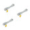 3X -50-250 Celsius K Type 10M Cable Temperature Sensor Thermocouple Probe 1