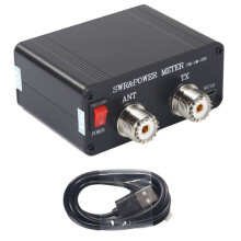 120W Digital Stående Vågmätare för  SWR Meter Uppladdningsbar HD-Färgskärm FM-AM