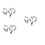 12V 20W Halogen Bulb Warm White Light Lamp Bi-Pin Base 24 Pcs 1