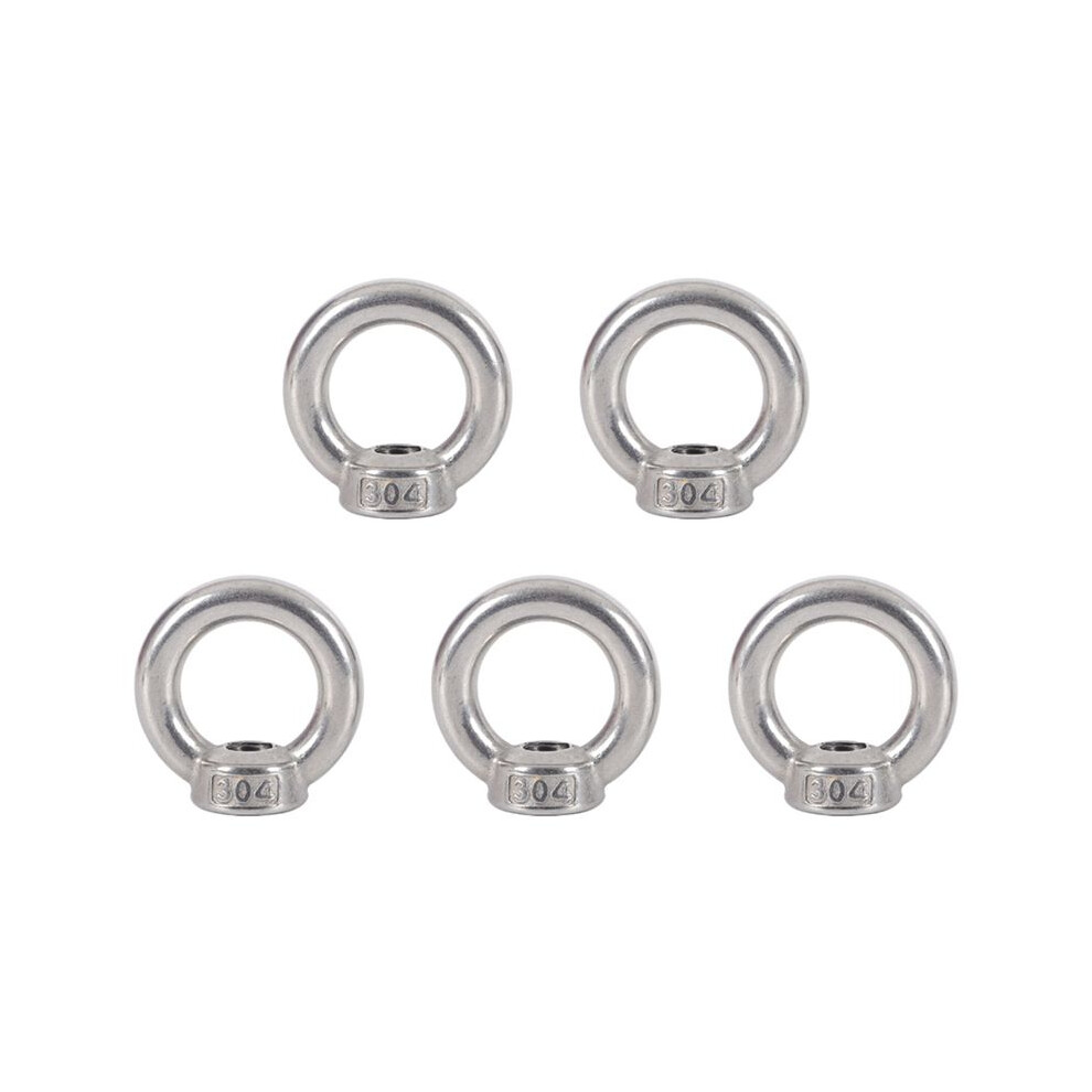 Tauoh M10 Eye Nut Stainless Steel Marine Lifting Eye Nuts Ring Nut Eyelet For Cable Lifting