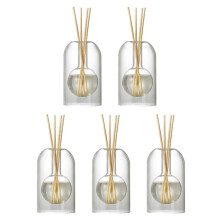 5X Storage Containers Diffuser Bottles Aromatherapy Diffuser Bottle Modern Diffuser Glass Bottle,A