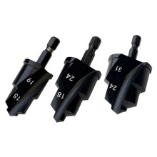 3PC PPR Water Pipe Expansion Drill Countersink Bit Plumbing Drilling Tool Hex Shank Hole Opener 20/25/32mm