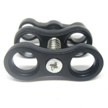 1 Inch Butterfly Clip Diving Light Arm Clip Adapter Bracket Holder for Action SLR Camera Underwater