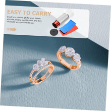 Magnifier Jewelers Magnifying Tools Pocket Multitool Jewelry Microscope Jewelers Eye Loupe Copper Alloy Silver