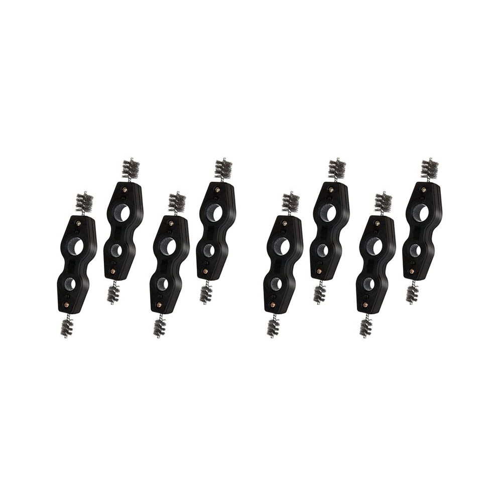 8Pcs Copper Tubing Brushes, Pipe Cleaning Tool Copper Pipe Cleaner Tool Fitting Brushes Copper Tubing, For Plumbing 6033113236336