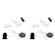 2X EMS Facial Massager voor Face Muscle Stimulator Facial Lifting Pulse Electric V-Face Slim Eye Beauty Wrinkle Remover