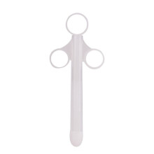 Personal Anal Lubricant Lube Launcher Shooter Injector Applicator Syringe Large White