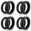 4X Pneus de Scooter Elétrico Universal de 8,5 Polegadas 8.5X2 Engrossado Antiderrapante Resistente Ao Desgaste 81/2X2 Pneus Internos e Externos 1