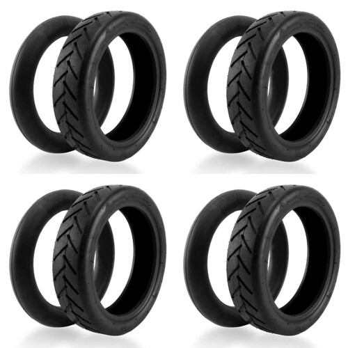 4X Pneus de Scooter Elétrico Universal de 8,5 Polegadas 8.5X2 Engrossado Antiderrapante Resistente Ao Desgaste 81/2X2 Pneus Internos e Externos