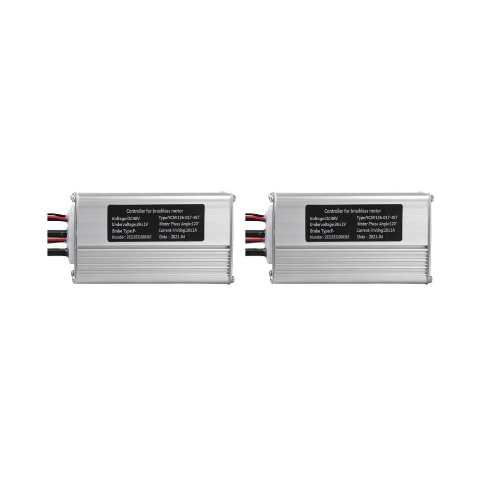 2X Electric Bikes Sine Wave Controller 48V 500W 18A Brushless Motor Controller For Bafang Protocol Instrument 6033417916002