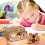 Large Capacity Pencil Case with Cute Capybara Design, Durable MultiPocket Stationery Organizer for School 2