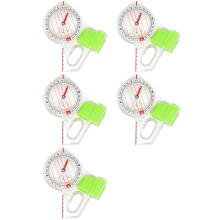 5X Professional Outdoor Thumb Compass Competition Elite Direction Compass Portable Compass Map Scale