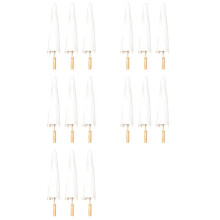 15PCS Paper Parasol Wedding Umbrella Party Favor 60cm Bamboo Umbrellas for Bridal Shower Centerpieces Photo Props