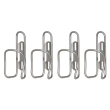 4X Fietsketelrek Titaniumlegering Holle Bidonhouderhouder met Schroeven Fietsaccessoires Stijl A