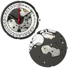 2X 6 Hands Single Calendar Date At 4 O'Clock Quartz Replacement Movement for RONDA Z60 Watch Spare Parts with Battery